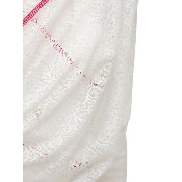 Y/PROJECT WHITE TWISTED LACE L/S TOP, MEDIUM - Picture 12 of 12